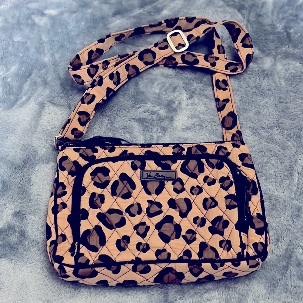 Leopard Vera Bradley cross body.